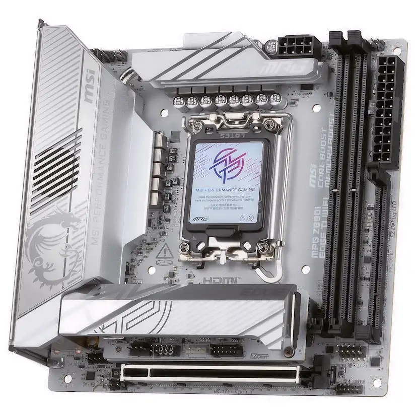 Montaje Placa Base MSI MPG Z890I EDGE TI WIFI Gaming PC Galapagar